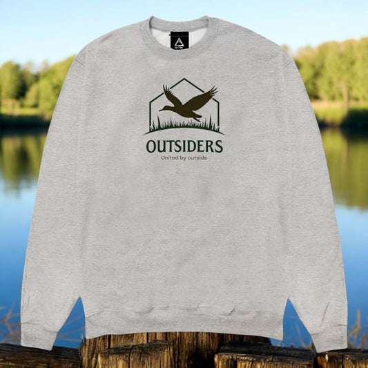 Outsiders Duck Hunt Crewneck - Grey